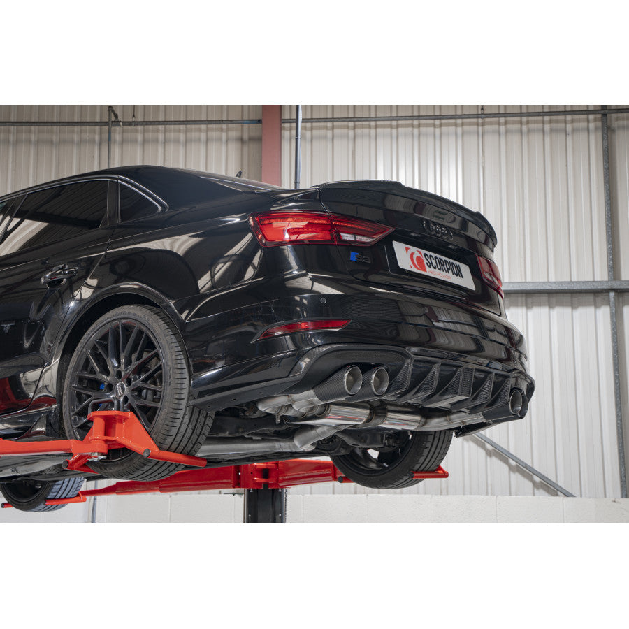 Audi S3 2.0T 8V (Saloon) PFL+FL Scorpion Cat/GPF Back