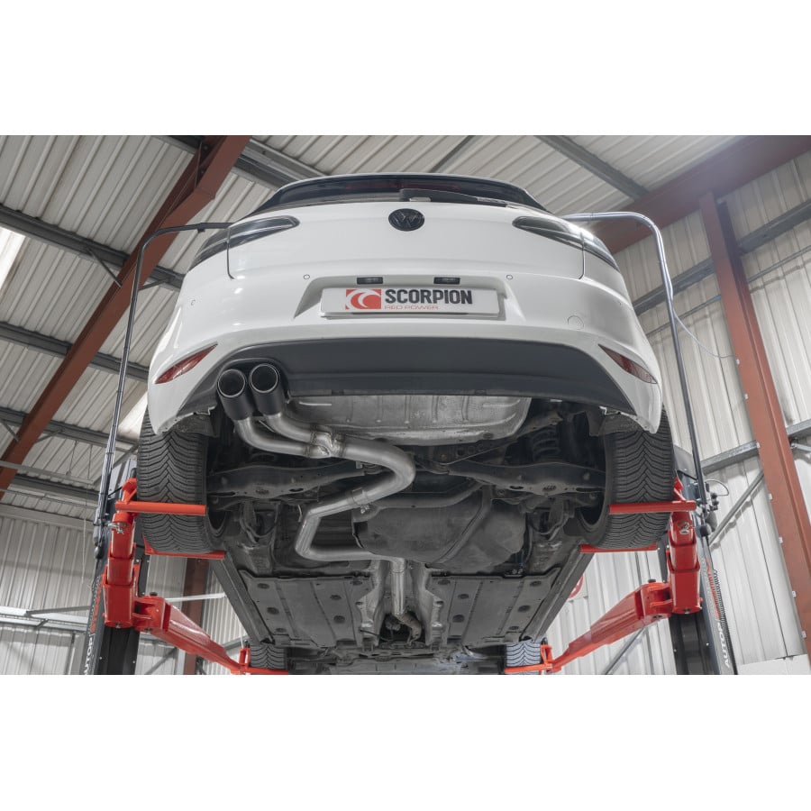 Scorpion VW Golf GTD MK7 (2013-2017) Non-Resonated Cat-Back Exhaust System