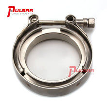 Load image into Gallery viewer, 3” Stainless Steel V-Band Flange &amp; Clamp Kit for Precision Turbo T4 PTE Garrett T67 T72 T76 164376101