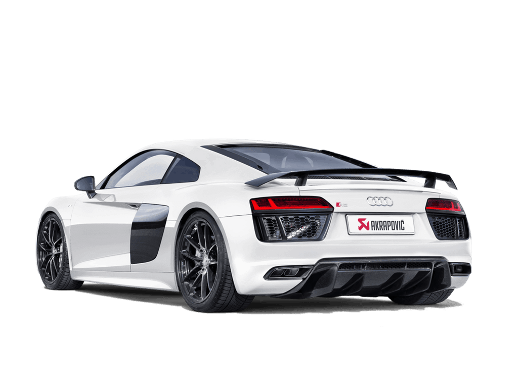 Audi R8 Coupe / Spyder 5.2 FSI | Akrapovic | Slip-On Line (Titanium) - Does not fit Post 2019 vehicles, with facelift styling