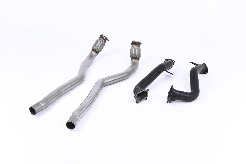 Milltek Sport Large Bore Downpipes and Cat Bypass pipes 4.0TFSI RS6 RS7 C7
