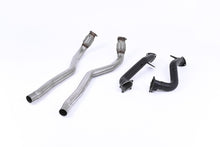 Load image into Gallery viewer, Milltek Sport Large Bore Downpipes and Cat Bypass pipes 4.0TFSI RS6 RS7 C7