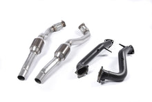 Load image into Gallery viewer, Milltek Sport Large Bore Downpipes And Hi-Flow Sports Cats 4.0TFSI RS6 RS7 C7
