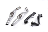 Milltek Sport Large Bore Downpipes And Hi-Flow Sports Cats 4.0TFSI RS6 RS7 C7