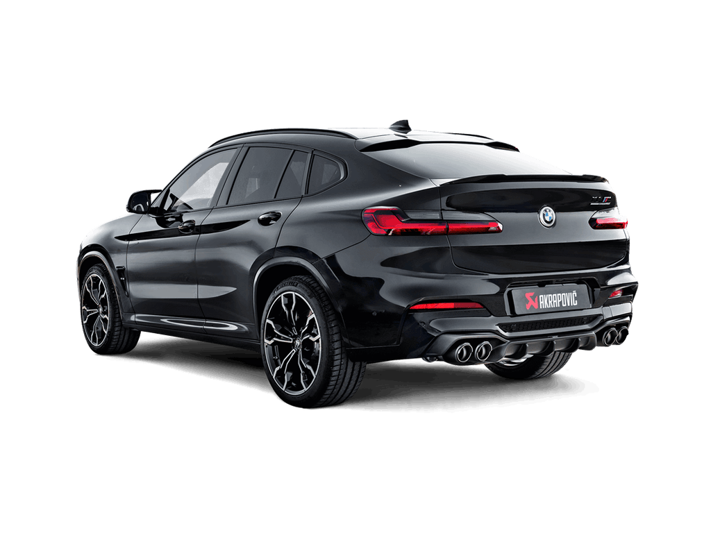 BMW X4M / X4M Competition (F98) - OPF/GPF | Akrapovic | Slip-on-Line System - Carbon Tips