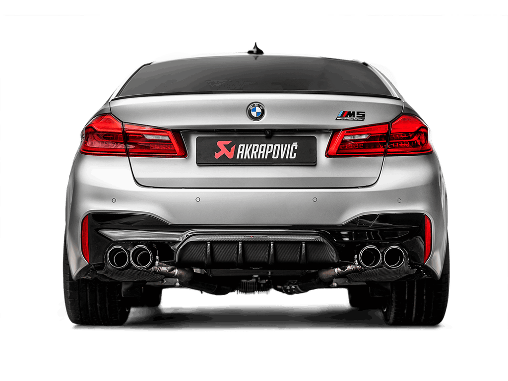 BMW M5 / M5 Competition (F90) - OPF/GPF | Akrapovic | Slip-on-Line System - Carbon Tips