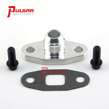 Load image into Gallery viewer, Oil Drain Flange Install Kit for Precision Turbo T4 PTE Garrett T67 T72 T76 T78
