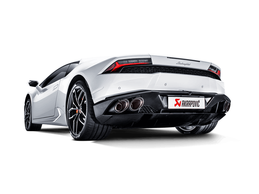 Lamborghini Huracán LP580-2 / LP 610-4 Coupe/Spyder | Akrapovic | Slip-On Line (Titanium)