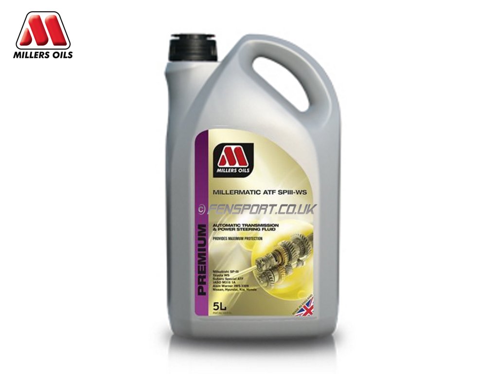 Millers Millermatic - Automatic Transmission Fluid - SP111-WS - 5 Litre