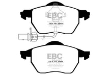 Load image into Gallery viewer, EBC Audi Volkswagen Yellowstuff Street and Track Front Brake Pads - ATE Caliper (Inc. B6 A4, C5 A6 &amp; B5 Passat)