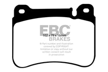 Load image into Gallery viewer, EBC Mercedes-Benz W203 C209 R171 CLC203 Yellowstuff Street and Track Front Brake Pads - Brembo Caliper (Inc. C320, C350, CLK350 &amp; SLK350)
