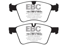 Load image into Gallery viewer, EBC Mercedes-Benz X/W164 W251 Yellowstuff Street and Track Front Brake Pads - ATE Caliper (Inc. GL450, GL500, ML500 &amp; R500)