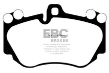 Load image into Gallery viewer, EBC Audi Porsche Yellowstuff Street and Track Front Brake Pads (D3 A8, 9PA Cayenne &amp; 9PA Cayenne Turbo S) - Brembo Caliper