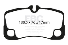 Load image into Gallery viewer, EBC Porsche 997 Yellowstuff Street and Track Rear Brake Pads - Brembo Caliper (Inc. 911 Carrera 4, 911 GT3, 911 GT3 RS &amp;  911 Turbo S)