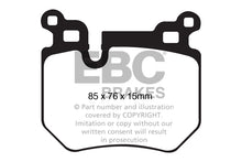 Load image into Gallery viewer, EBC BMW E82 Yellowstuff Street/Track Rear Brake discs &amp; pads (135i)