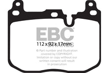Load image into Gallery viewer, EBC BMW F20 F30 F32 F80 RP-1 Front Brake Pads (Inc. M135i, M235i, M3 &amp; M4)