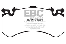 Load image into Gallery viewer, EBC Audi D4 C7 Yellowstuff Street and Track Front Brake Pads - Brembo Caliper (A8, S6, S7 &amp; RS7)