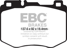Load image into Gallery viewer, EBC Mercedes-Benz W/S/C205 C257 W/S213 A/C238 Yellowstuff Street and Track Front Brake Pads - Brembo Caliper (Inc. C400, E300, CLS350 &amp; GLC350)