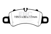 Load image into Gallery viewer, EBC Porsche 991/2 718 Yellowstuff Street and Track Front Brake Pads - Brembo Caliper (Inc. Carrera, Carrera 4, Boxster GTS  &amp; Cayman GTS)