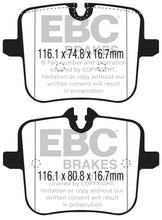 Load image into Gallery viewer, EBC BMW Rolls Royce Yellowstuff Street and Track Rear Brake Pads - TRW Caliper (G12 M760ix, G14 M850i, G15 M850i &amp; Phantom VIII)