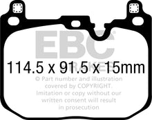 Load image into Gallery viewer, EBC BMW MINI Yellowstuff Street and Track Front Brake Pads - Brembo Calliper (Inc. F40 M135ix, F40 120ix, F39 X2 M35i &amp; F60 Countryman)