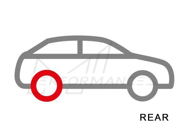 EBC Audi 8U RSQ3 Redstuff Sport Rear Brake Pads - TRW Caliper