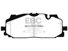 Load image into Gallery viewer, EBC Audi Volkswagen Bluestuff NDX Trackday Front Brake Pads - Akebono Caliper (Inc. C8 A6, D5 A8,  4M Q7 &amp; CR Touareg)