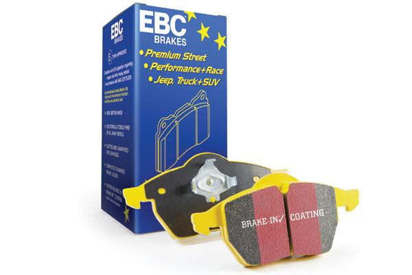 EBC Audi Volkswagen Yellowstuff Street and Track Front Brake Pads (Inc. 8X A1, 8P A3, 6R Polo & MK5 Golf) - ATE Caliper