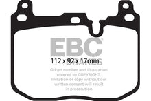 Load image into Gallery viewer, EBC BMW F20 F22 F30 F32 Bluestuff NDX Trackday Front Brake Pads - Brembo Caliper (Inc. M135, M240i, 335i &amp; 440i)