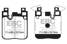 Load image into Gallery viewer, EBC BMW F20 F22 F30 F32 Bluestuff NDX Trackday Rear Brake Pads - Brembo Caliper (Inc. M135, M240i, 335i &amp; 440i)