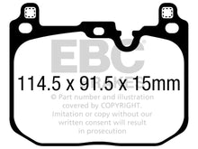 Load image into Gallery viewer, EBC BMW F40 M135ix Redstuff Sport Front Brake Pads - Brembo Caliper