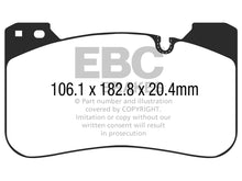 Load image into Gallery viewer, EBC BMW F90 M5 Bluestuff NDX Trackday Front Brake Pads - Brembo Caliper