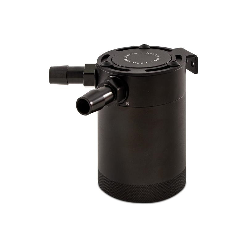 Mishimoto Universal Compact Baffled Oil Catch Can, 2-Port