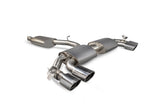 Audi TT S Mk3 Non GPF Model Only Reasonated cat-back (with valves)  SAU055 Scorpion Exhaust