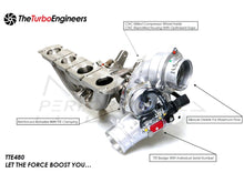 Load image into Gallery viewer, TTE VW/Audi 2.0T TFSI Turbocharger Upgrade TTE480+ EA113 (A3, TT, Beetle &amp; Golf)