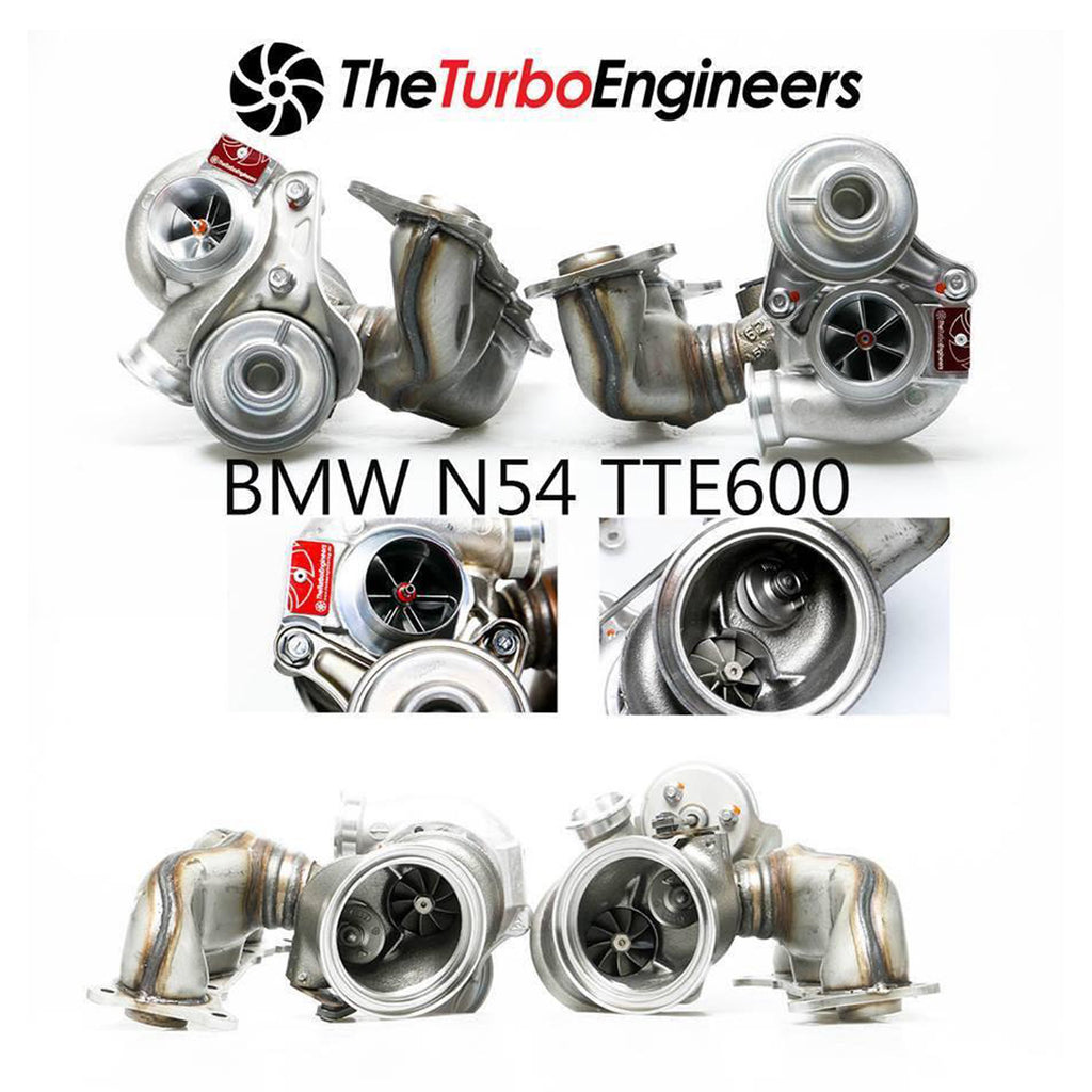 TTE BMW Hybrid Turbocharger Upgrade TTE600 135i & 335i (N54)