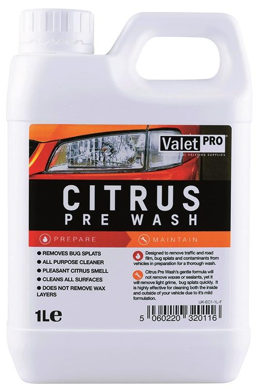 Valet Pro Citrus Pre Wash 1L - Dark Road Performance - Valet Pro