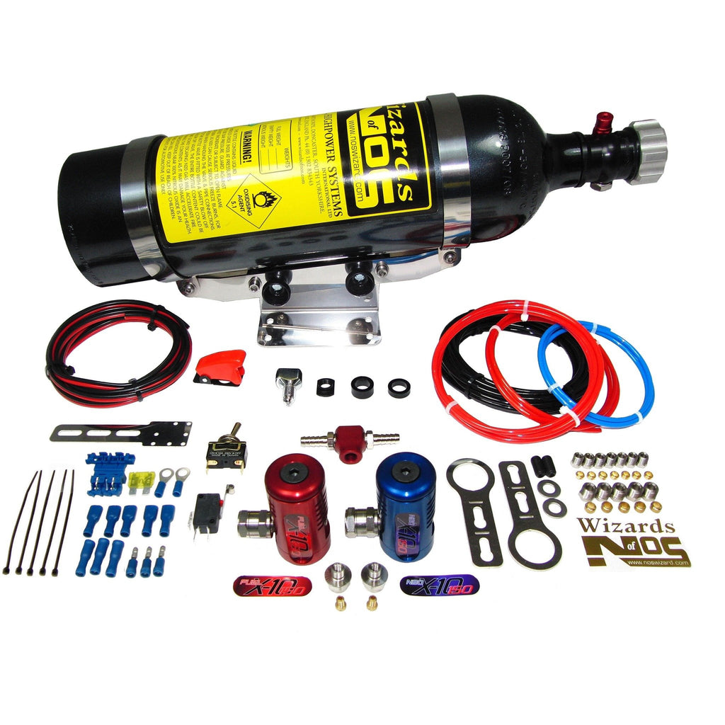 SB150i Nitrous Kit Suitable for most injected engines with a single throttle body - Dark Road Performance - WIZARDS OF NOS